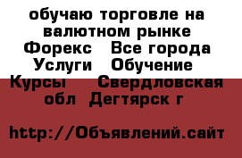 обучаю торговле на валютном рынке Форекс - Все города Услуги » Обучение. Курсы   . Свердловская обл.,Дегтярск г.